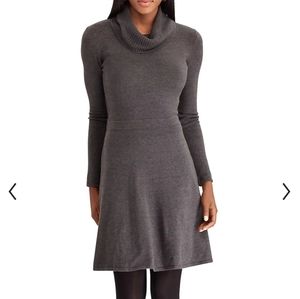 Chaps Petite Cowlneck Sweater Dress